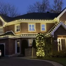 Christmas Lighting Installation in Blainville, QC